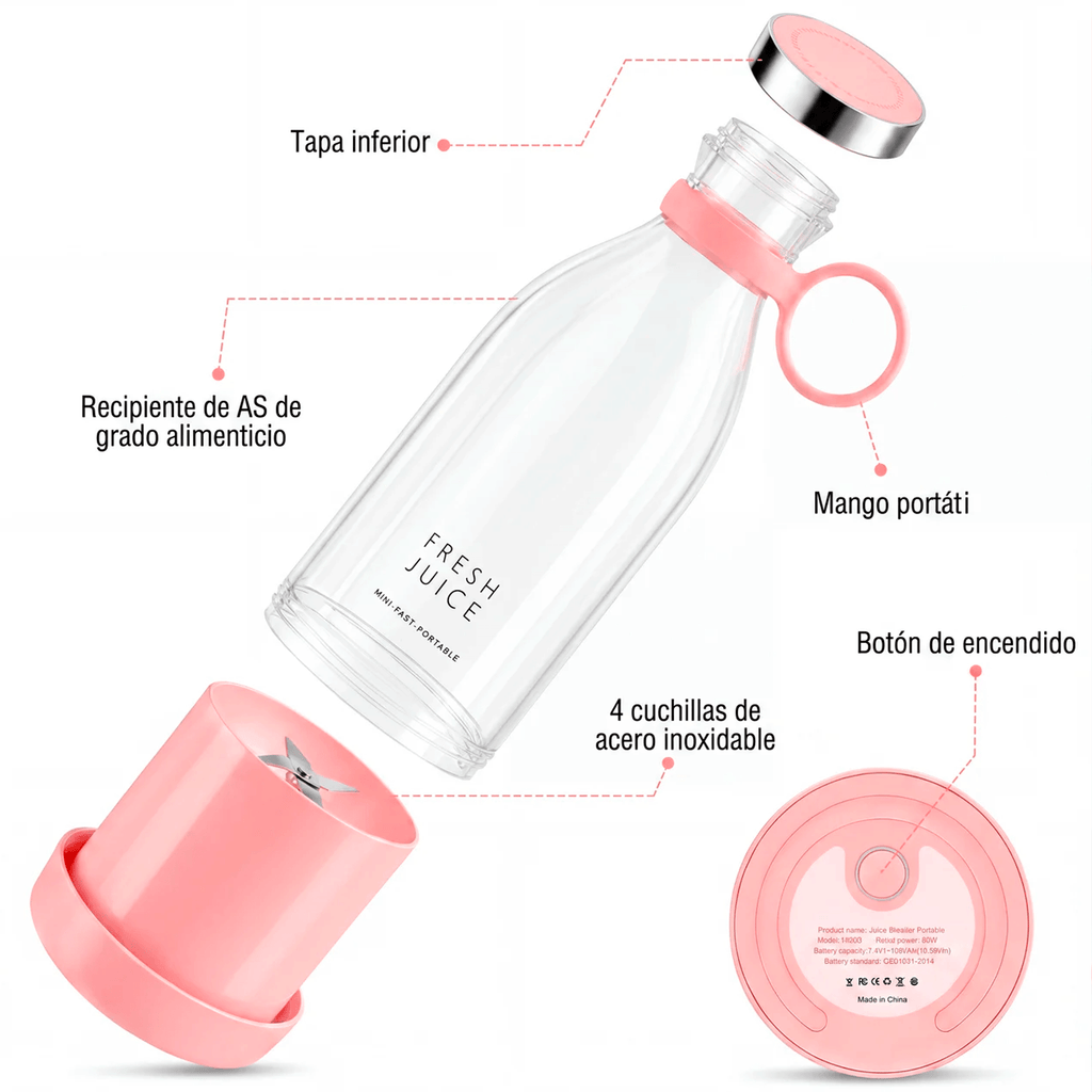 Botella Licuadora Portátil 350ml